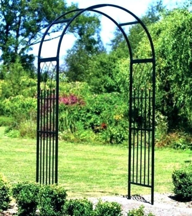 Unique Vintage Economical Type Wrought Iron Metal Wedding Garden Arch ...
