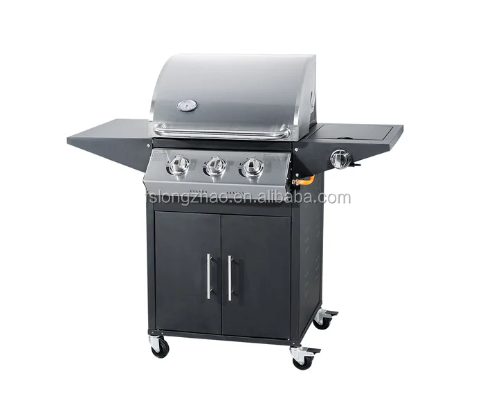 2020 Cord rolled steel 4+1 burners indoor butane bbq gas grill