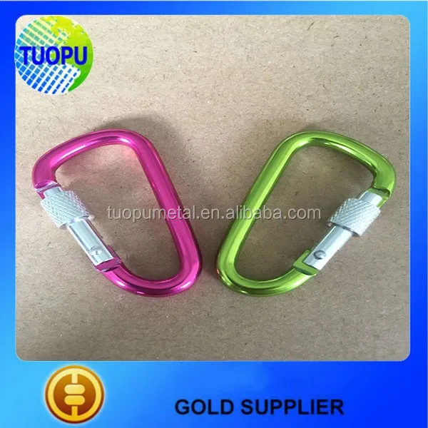 Custom Aluminum Carabiner Wire Gate,Carabiner Hook Wire Gate,Wire Gate
