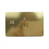 Lunuxry laser etch metal card metal business card with competitive price