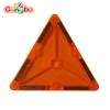 Gangbo Magic Tiles triangle Slices Magnetic Tiles Clear Building Blocks Construction Stacking Toys Set