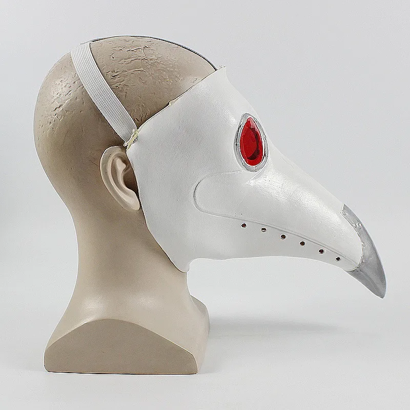 Two Color New Plague Doctor Mask Beak Doctor Mask Long Nose