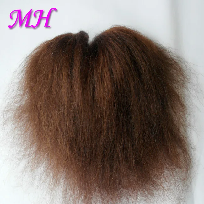 Can Be Dyed Brown Yak Hair Bulk Natural White Black Color For Clown
