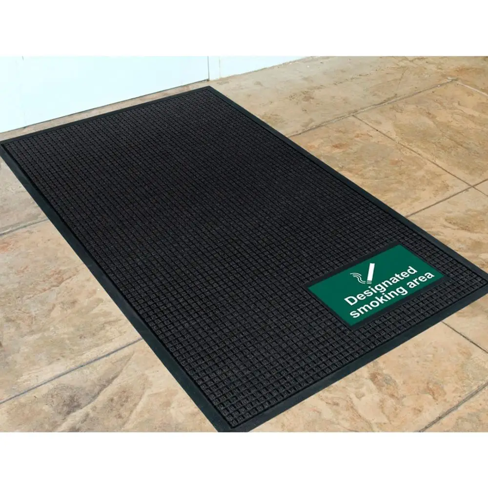 Custom Printed Logo Scraper Outdoor Rubber Door Mats Buy Scraper