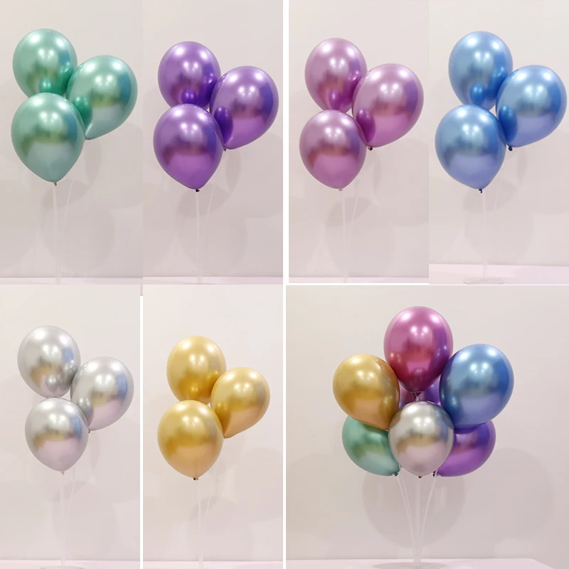 Party&wedding high quality Metal balloon colorful peal metallic latex balloons decoration Chrome balloons