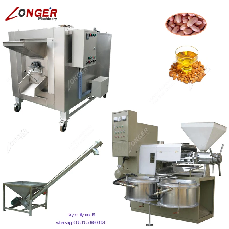 Small Scale Peanut Oil Production Linepeanut Oil Extraction Machine