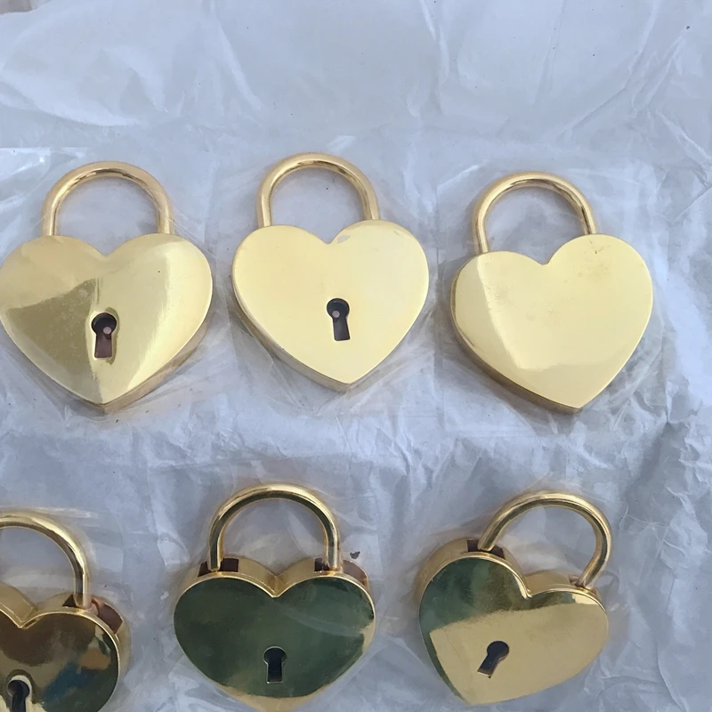 Padlock Painted Red Heart Shaped Love Padlock Top Quality (lovelock