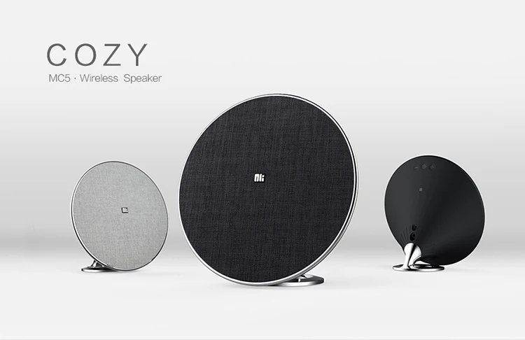 Nillkin Hi Fi Sound Super Bass home speaker brands with NFC TWS round bluetooth speaker - ANKUX.COM