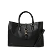 Dropshipping Genuine Pebbled Leather Woman Tote Hand Bag with Shoulder Strap