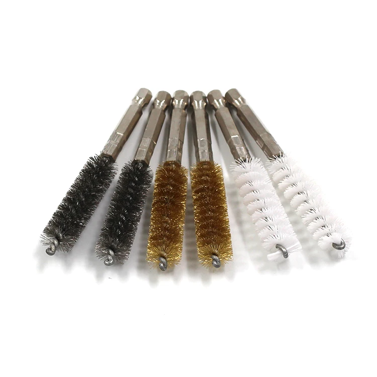 38 Piece Industrial Wire Hex Shank Brush Set 1/4