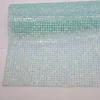 Shininglife Brand Hotfix Aquamarine adhesive rhinestone sheet for garment