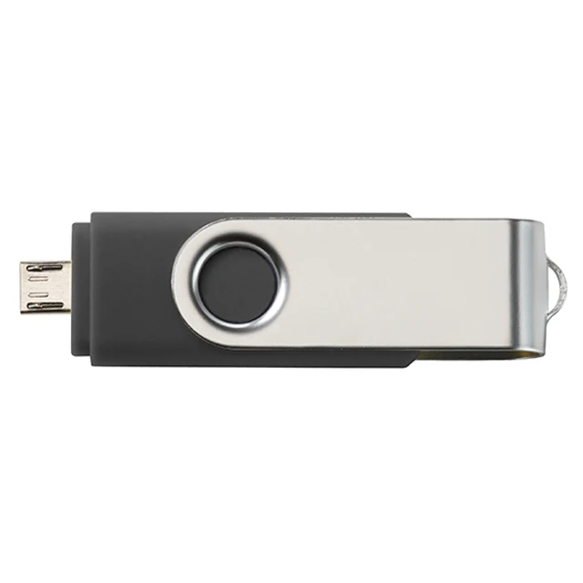 Dual Swivel custom USB micro USB 3.0 flash drive stick 4GB 8GB 16GB 32GB 64GB 128GB - ANKUX.COM