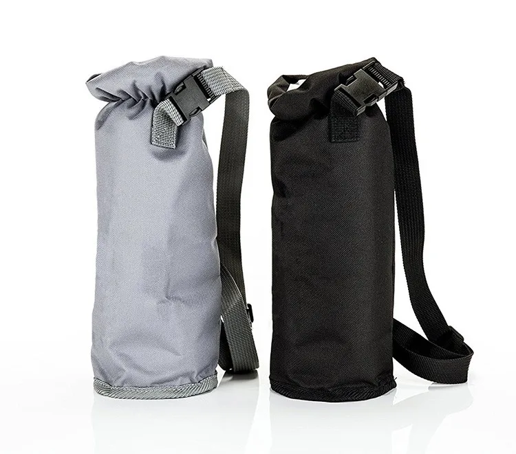 wine bottle cooler bag with glasses