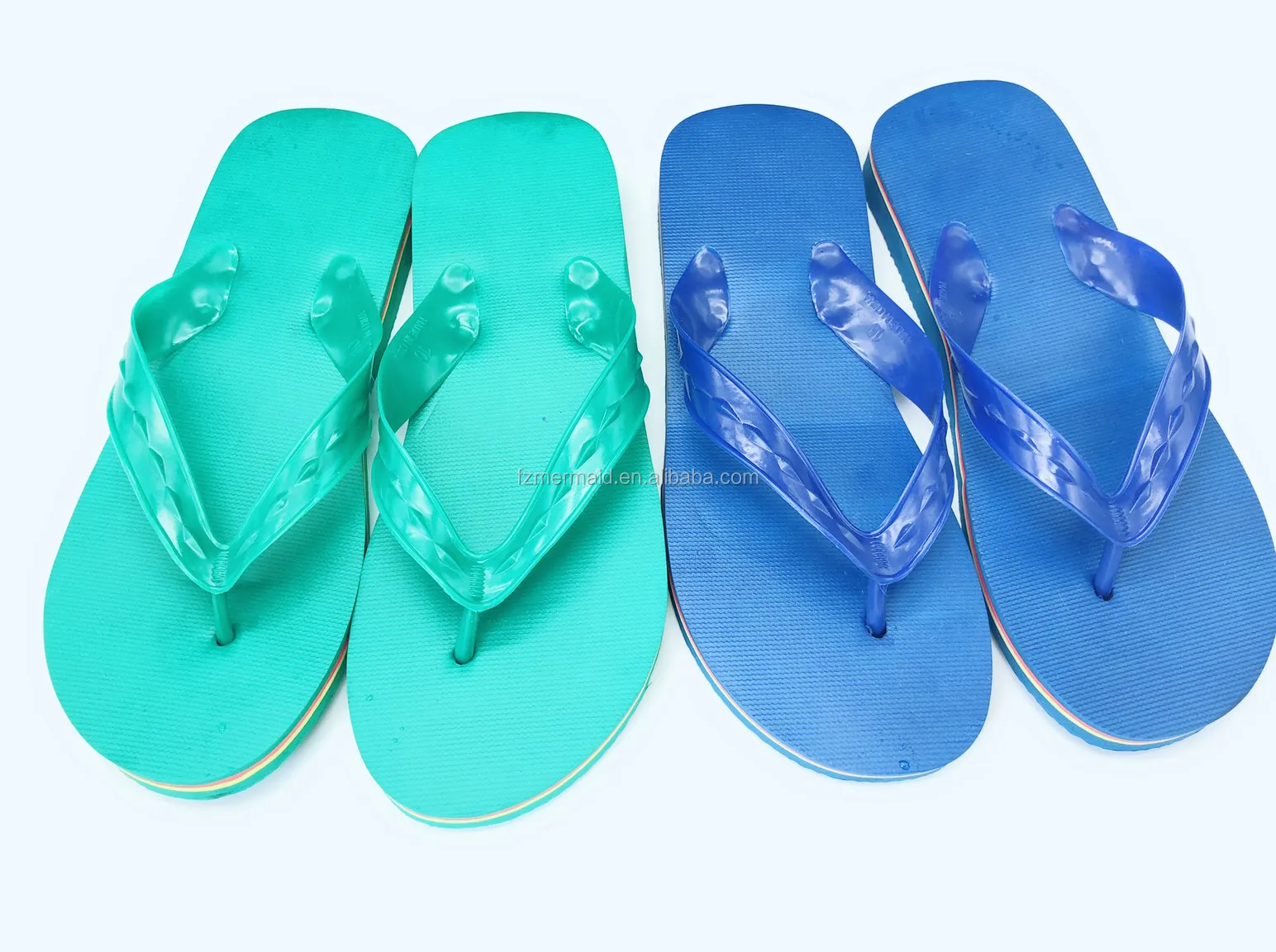 2024 New Style Woman Shoes Fashion Summer Beach Colorful Comfortable PVC Upper Outsole Flip Flops Disposable Slipper
