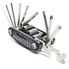 16 in1 Multifunctional High Quality Alloy Steel Cycling Bicycle Repair Tools Black Bike Combined Tool