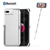 Tuerdan Selfie Stick Case Multifunctional Bracket 2 in 1 Cover Ultra Thin Light Bluetooth Connection Shell for iPhone X/XS
