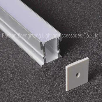 Flush Mount Aluminum Profile Housing Recessed Led Profile For Strip Lights Ip65 Aluminium Led Channel Buy Led Underground Aluminum