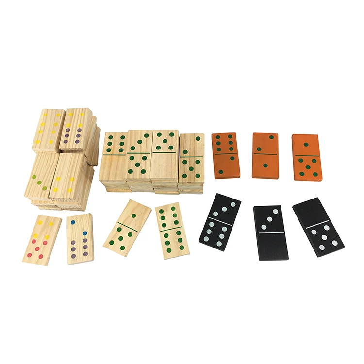 Wholesale Custom Colored Wood Dominoes Set For Sale - Buy Domino,Domino ...