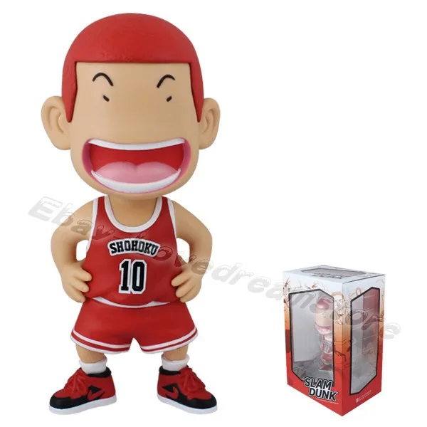 Slam Dunk Shohoku Cosplay Costume High Sakuragi Hanamichi Red 10 Jersey V1 Set