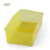 Rectangle yellow PP plastic storage box