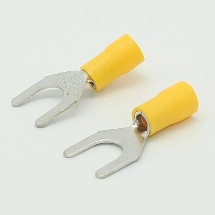 High Quality Tinned Copper Fork Solder Insulated Battery Terminal Lugs