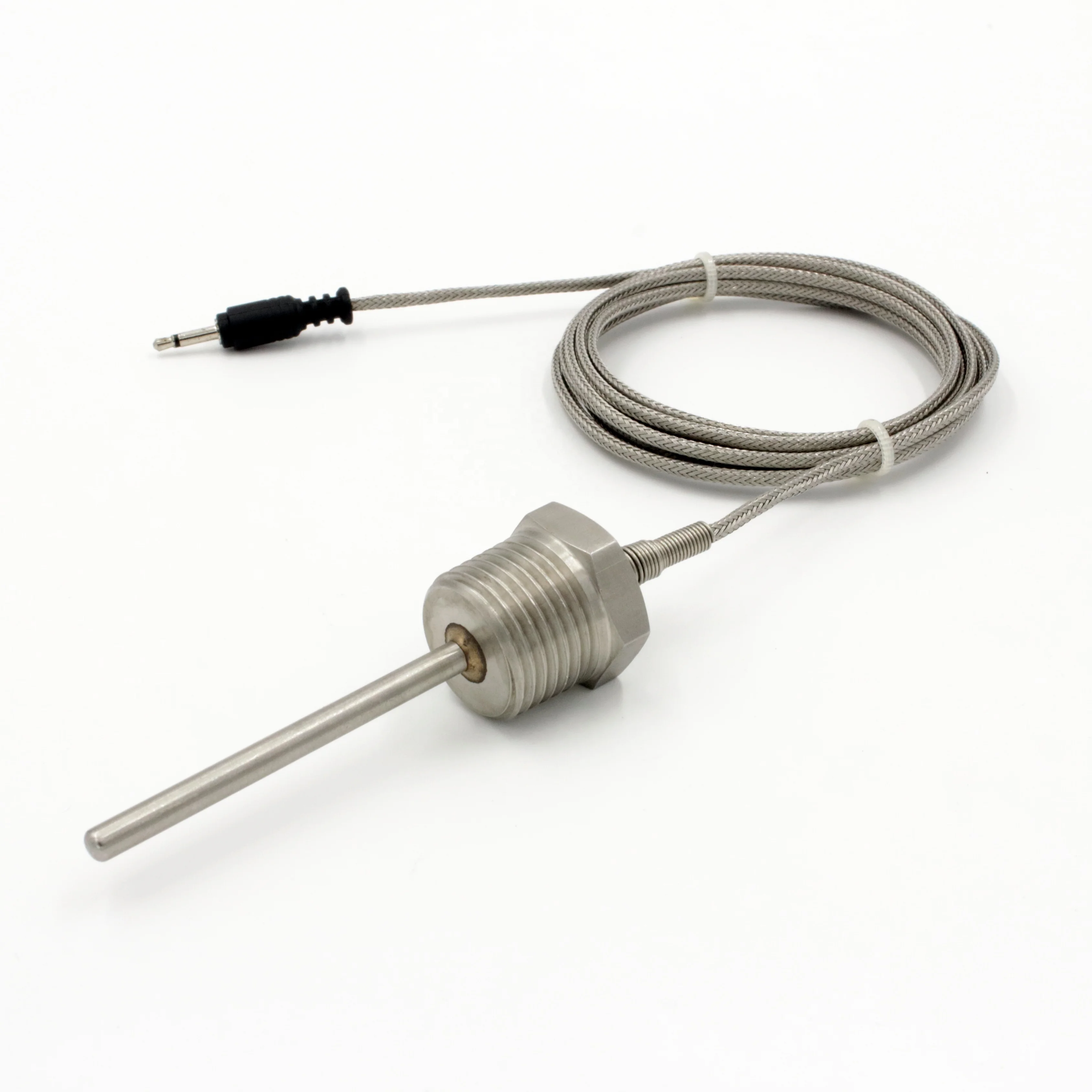 PT1000 Temperature Sensor RTD Fiberglass Cable 3-Wire Resistance Thermometer