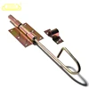 China Supplier Hook Wooden Cage Door Bolt with Lock Pin