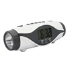 Digital FM radio LCD Snooze Alarm Clock with Flashlight