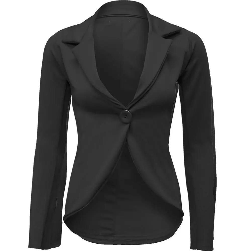Black Executive Ladies Office Jacket - Buy Ladies Office Jacket ...