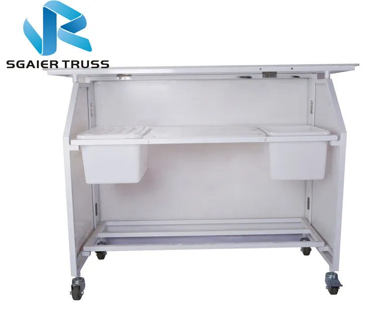 outdoor moblie bar counter