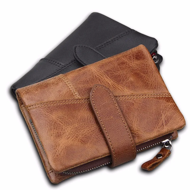 Luxury Pouch Wallets Men Literacy Basics
