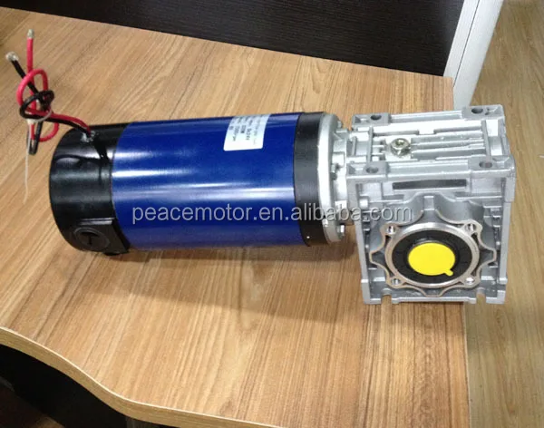 Nmrv40 Plus 200w 12v Dc 12nm High Torque Garage Door Motor Biaxial Dc ...