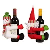 Christmas Decanter Set Santa Claus Snowman Doll Bottle Cap Decoration Christmas Articles