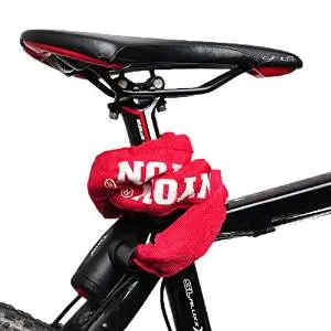 Bike Anti-Theft Security Steel Cable Heavy Duty Lock Bicycle WITH 2 Keys Red