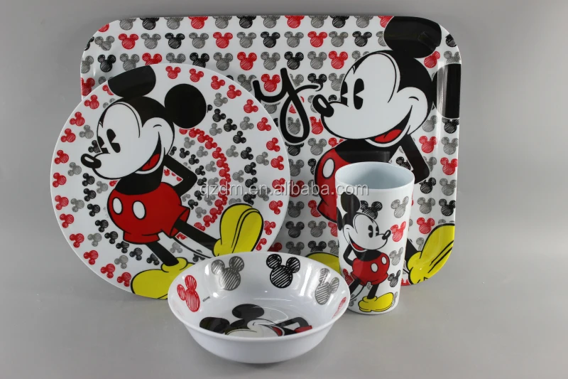 Factory supplies Melamine Dinnerware set Plastic Tableware set