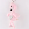 fresh style supple fluffy children toy swan shape best keychain for bike