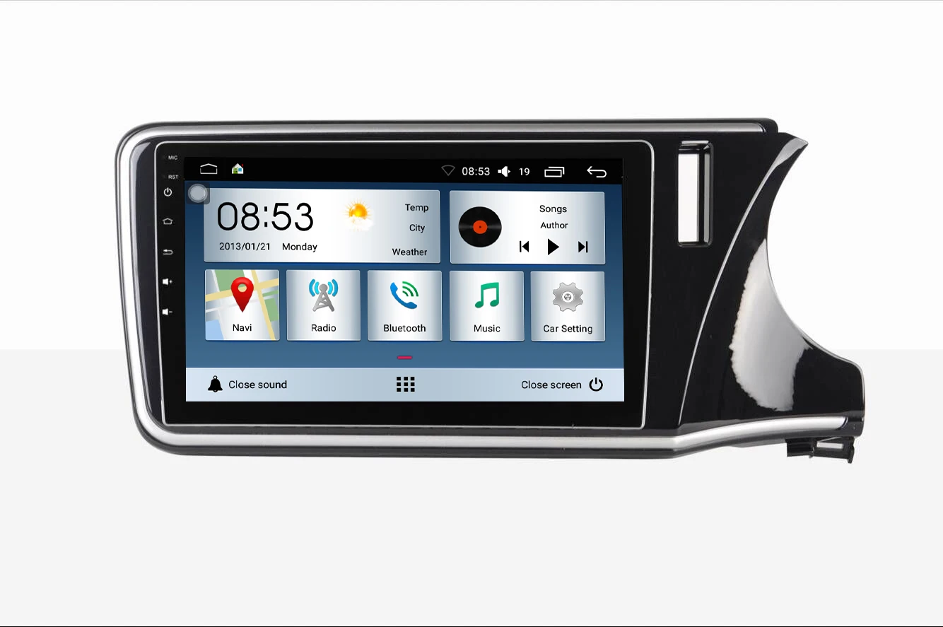 Car Audio System For Honda City Gps Navigation System Android Car