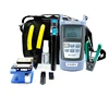 Hot Fiber optic cable tool kit FTTH FTTB FTTX Network with Optical Power Meter Visual Fault Lcator 5km
