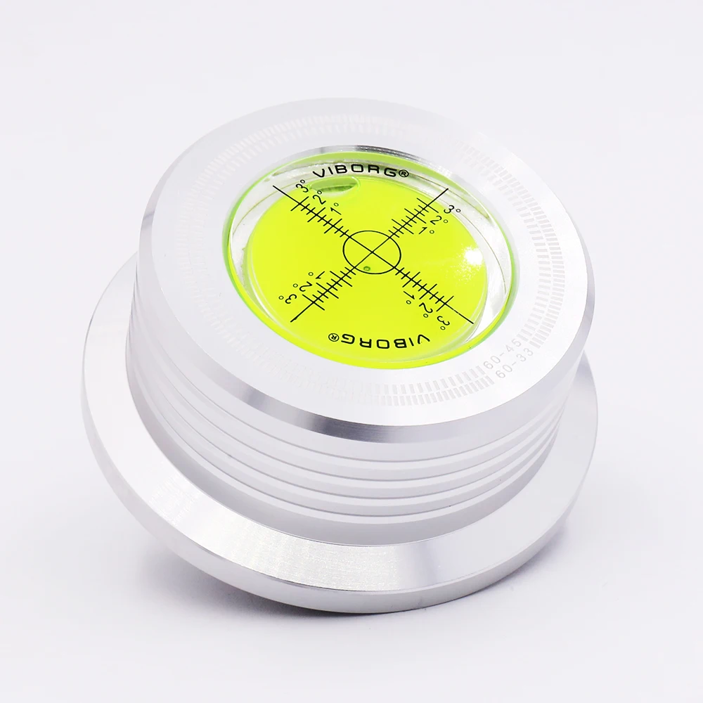 Viborg Lp628s 60hz Silver 280g Record Weight Lp Disc Stabilizer