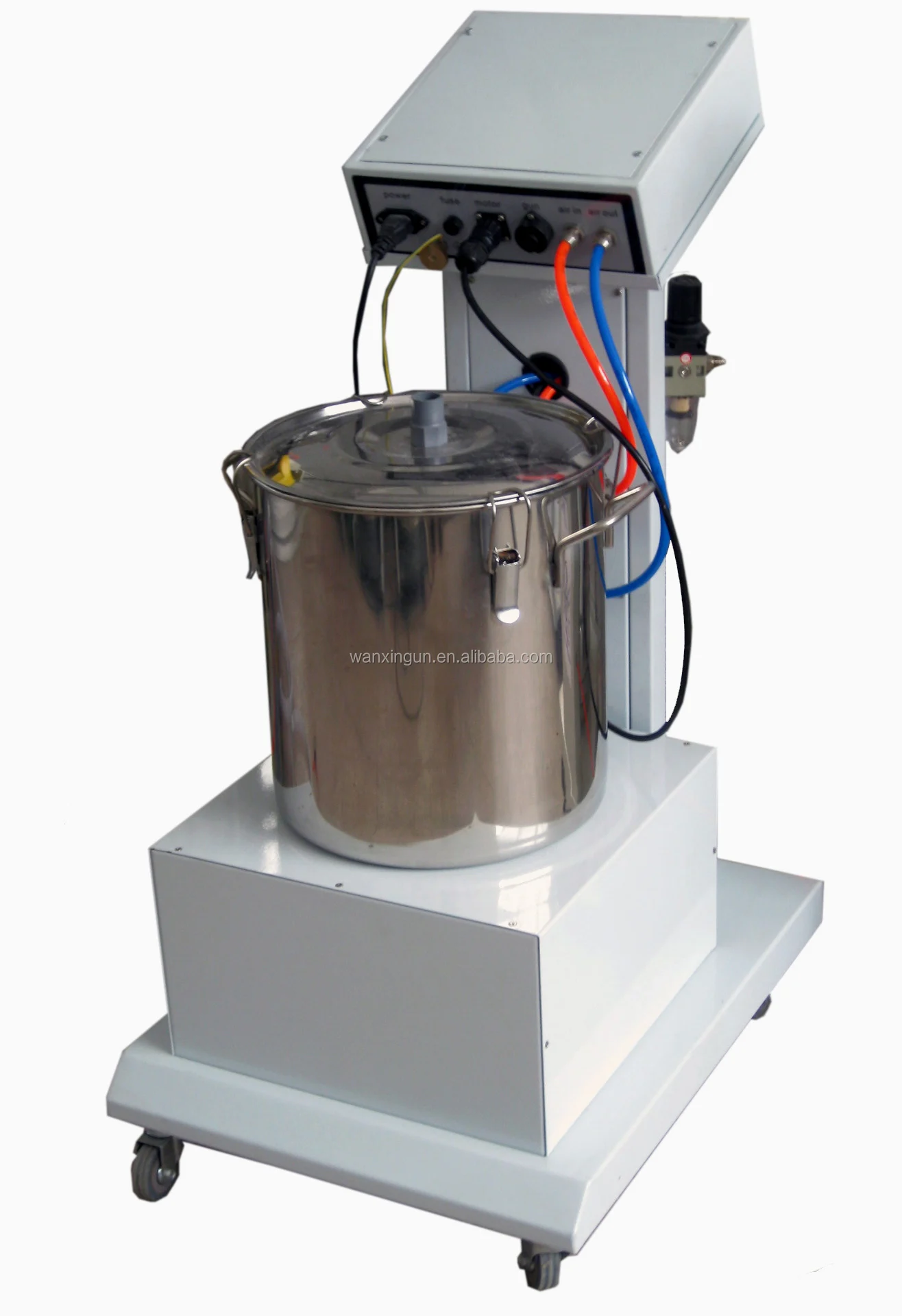 Wxpr Manual Electrostatic Flocking Spray Machine Flock System With