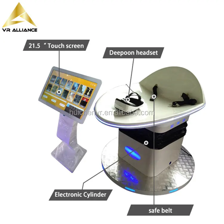 9D VR Sliding VR Surf Simulator For Amusement Center