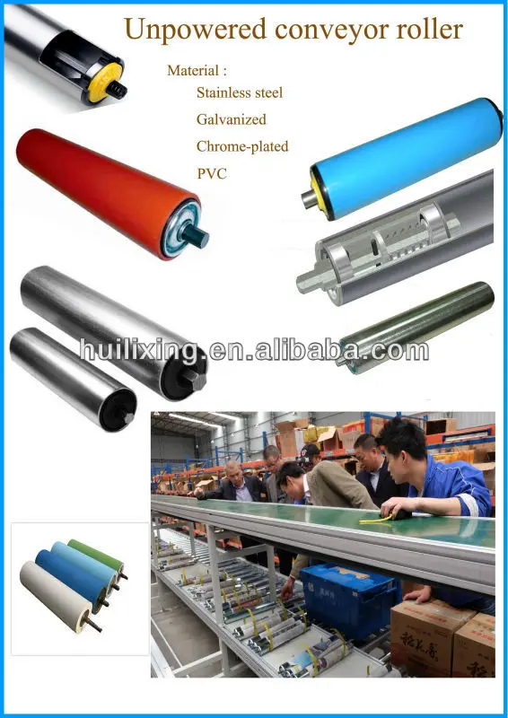 Unpowered conveyor roller