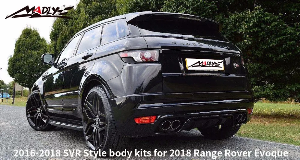 Pp Body Kits For Land Rover Range Rover Evoque Body Kits 20162018 Evoque Svr Style Body Kits