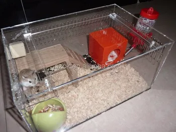 diy acrylic hamster cage