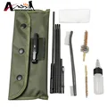 Airsoft Hunting Rifle Shortgun Cleaning Kit Fit For 22cal 5 56mm Rifle w Durable Pouch Gun