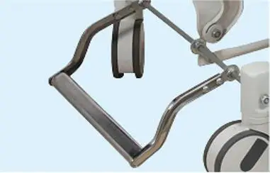 ABS headboard and guardrail three shark hospital bed