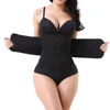 Hot Selling Zipper Front and Compression Belt Waist Trainer Neoprene Waist Body Shaper For Women Slimming