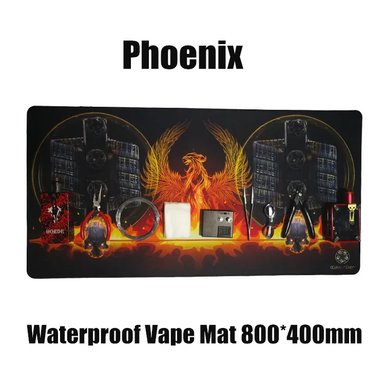 Customs Made Nonslip Rubber Vape Mat Waterproof Vape Table Mat For