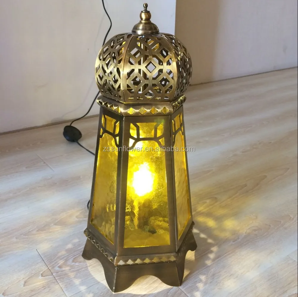 Arabic Style Lantern Table Lamp Muslim Decoration Floor Lamp - Buy ...