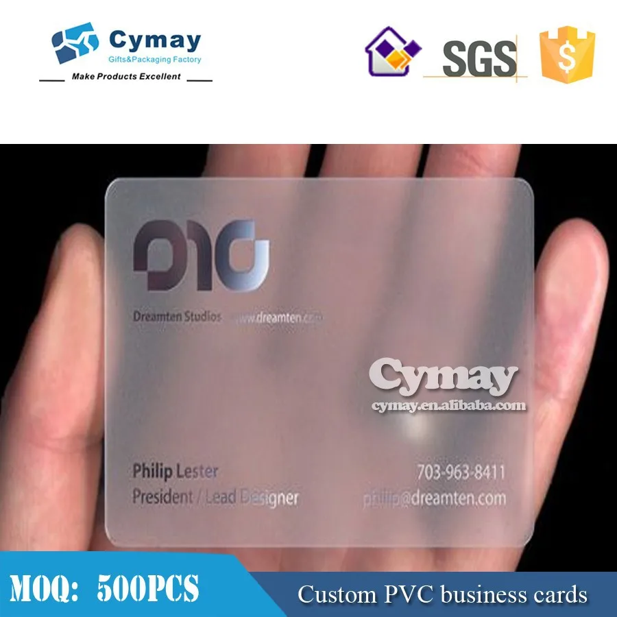 carte de visite hologramme